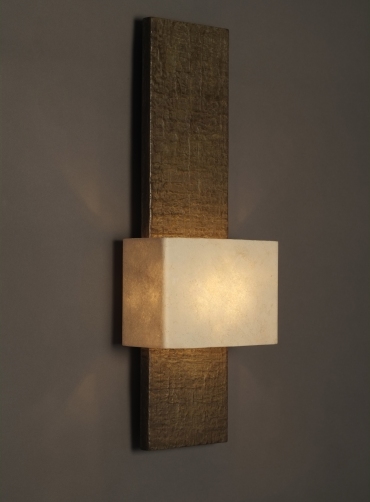 BRONZE ARCHITECTURAL WALL LIGHT BY HANNAH WOODHOUSE